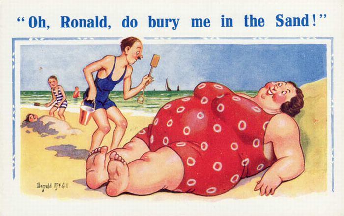 Banned Saucy Seaside Postcards by Donald McGill (13 pics)