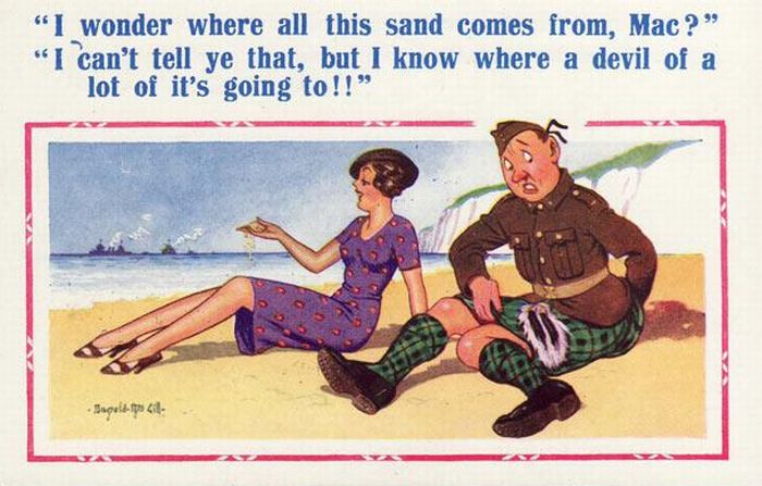 Banned Saucy Seaside Postcards By Donald Mcgill 13 Pics