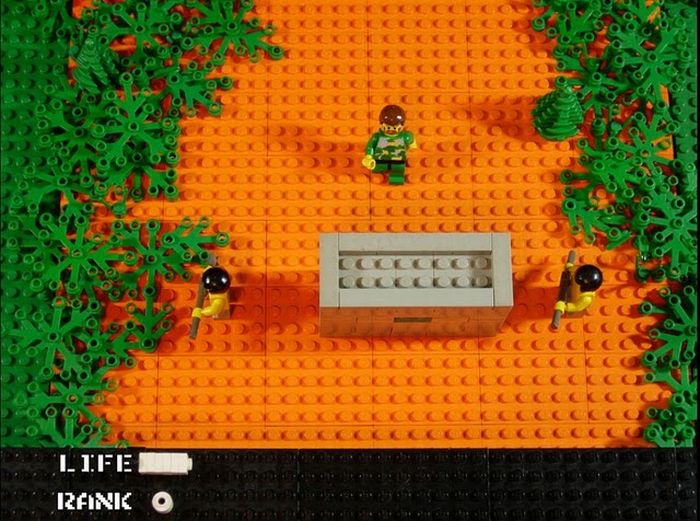 Classic Video Game Scenes Recreated in LEGO (11 pics)