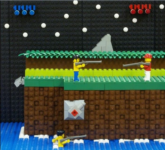 Classic Video Game Scenes Recreated in LEGO (11 pics)