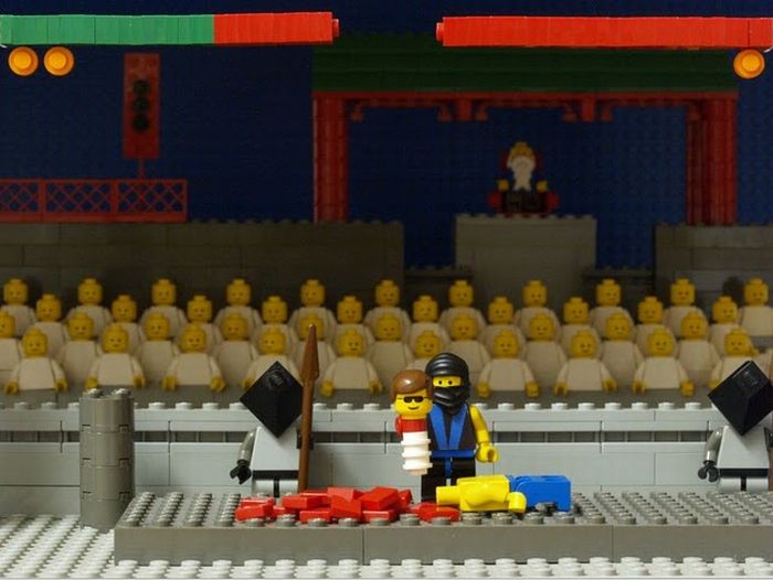 Classic Video Game Scenes Recreated in LEGO (11 pics)