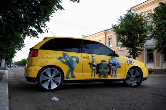 Car of a Futurama Fan (12 pics)