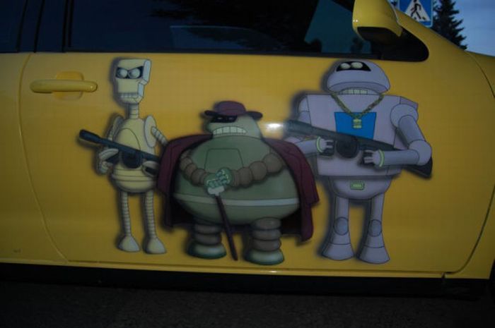 Car of a Futurama Fan (12 pics)