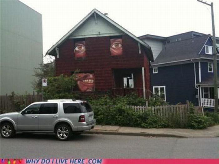 When Your Neighbors Are Too Weird (49 pics)