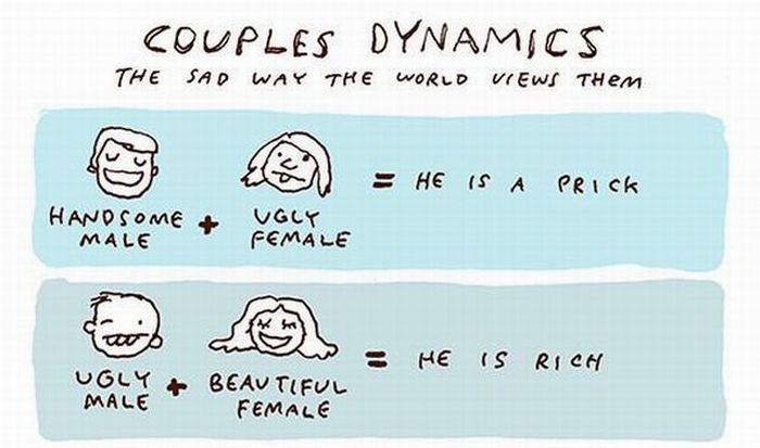 The Sad Way the World Views Couples (1 pics)