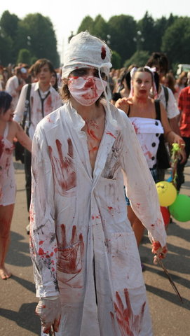 Zombie Walk in Saint Petersburg, Russia (85 pics)