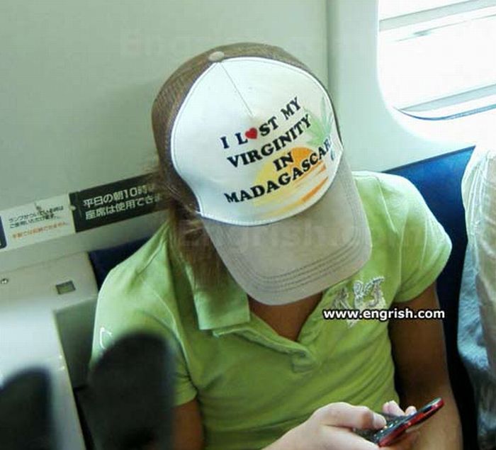 Funny Engrish Hats (35 pics)