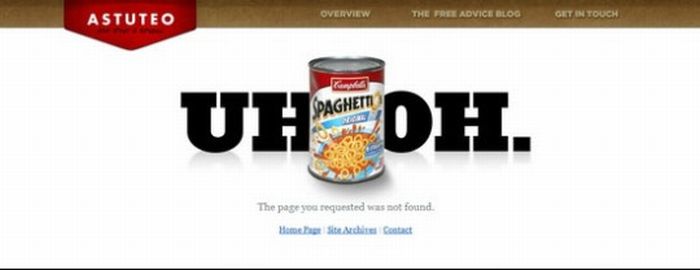 The Best of 404 Error Pages. Part 2 (32 pics)