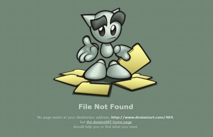 The Best of 404 Error Pages. Part 2 (32 pics)