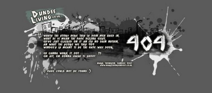 The Best of 404 Error Pages. Part 2 (32 pics)