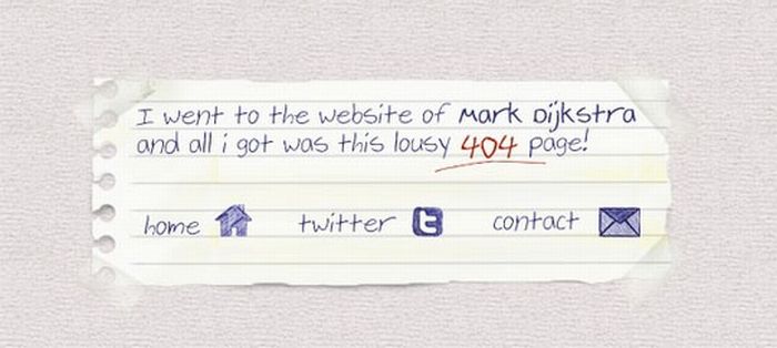 The Best of 404 Error Pages. Part 2 (32 pics)