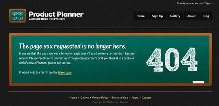 The Best of 404 Error Pages. Part 2 (32 pics)
