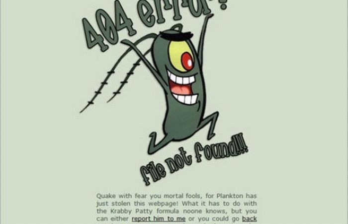 The Best of 404 Error Pages. Part 2 (32 pics)