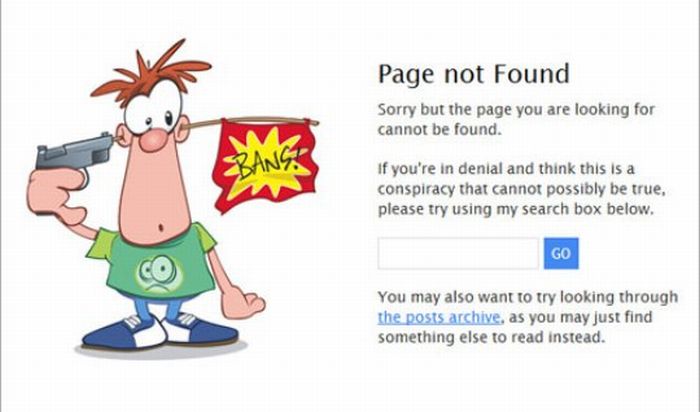 The Best of 404 Error Pages. Part 2 (32 pics)