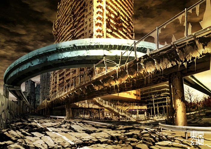 Post-Apocalyptic Pictures of Tokyo (34 pics)