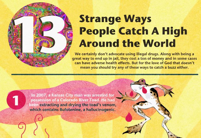 13 Strange Highs from Around the World (infographic)