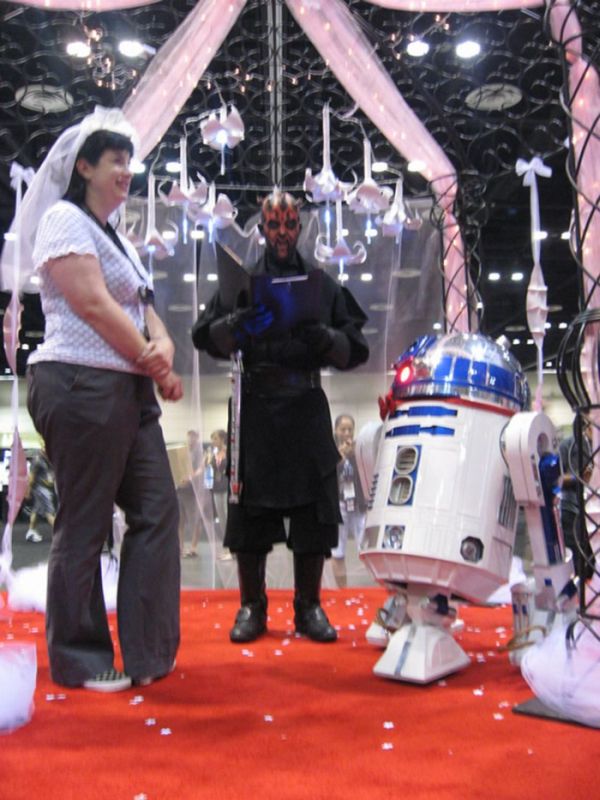 Woman Married R2-D2 (10 pics)