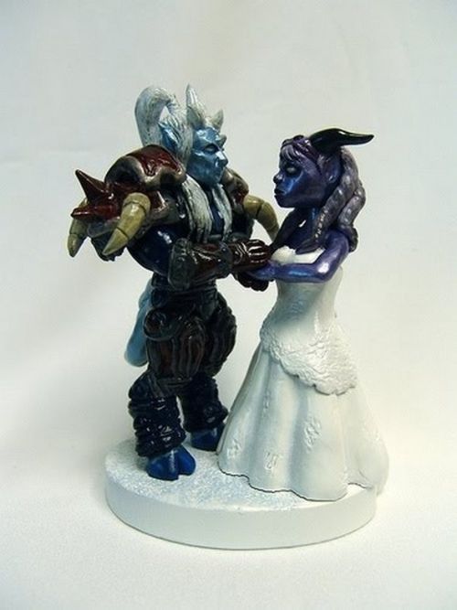 Hilarious Wedding Cake Toppers (18 pics)