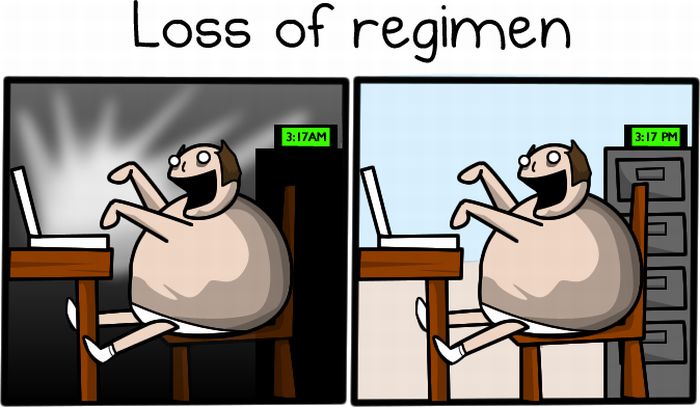 Why Working From Home is Awesome and Horrible (12 pics)