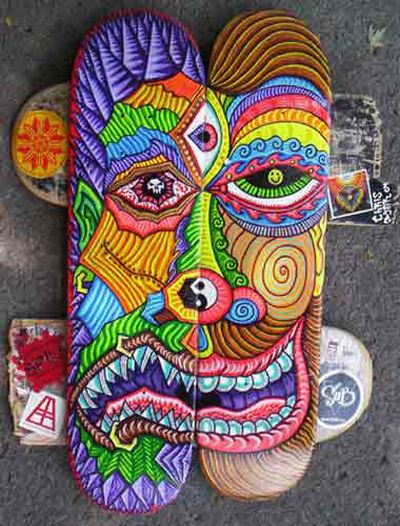 Awesome Skateboard Art (24 pics)