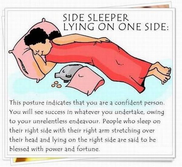 What Your Favorite Sleeping Pose Can Tell About You (8 pics)