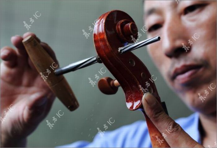 How Violins are Made (43 pics)