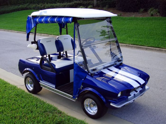 Pimped Out Golf Carts (21 pics)