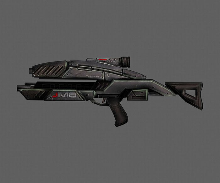 Mass Effect M8 Avenger Assault Rifle (61 pics)