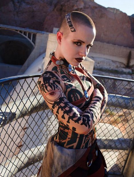 Jia Jem as Jack from Mass Effect 2 (18 pics)