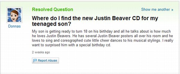 The Best of Yahoo! Answers. Part 3 (45 pics)