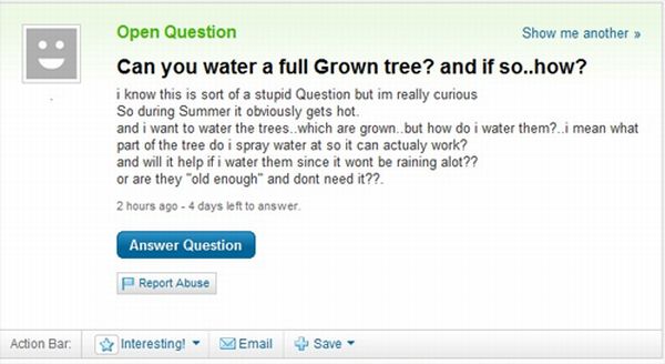 The Best of Yahoo! Answers. Part 3 (45 pics)