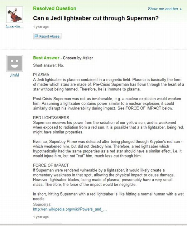 The Best of Yahoo! Answers. Part 3 (45 pics)