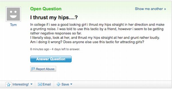 The Best of Yahoo! Answers. Part 3 (45 pics)