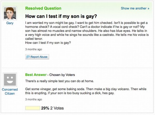 The Best of Yahoo! Answers. Part 3 (45 pics)