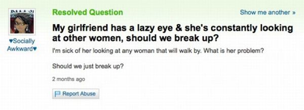 The Best of Yahoo! Answers. Part 3 (45 pics)