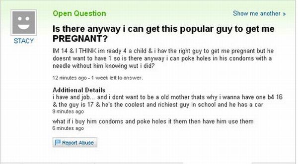 The Best of Yahoo! Answers. Part 3 (45 pics)