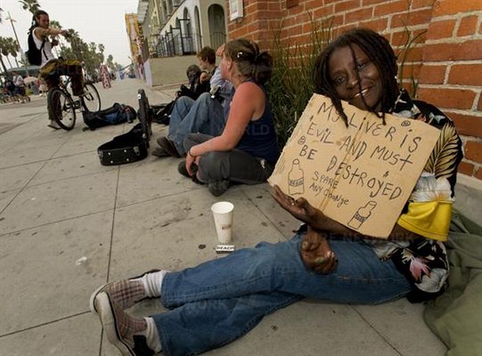 California's Most Creative Panhandlers (23 pics)