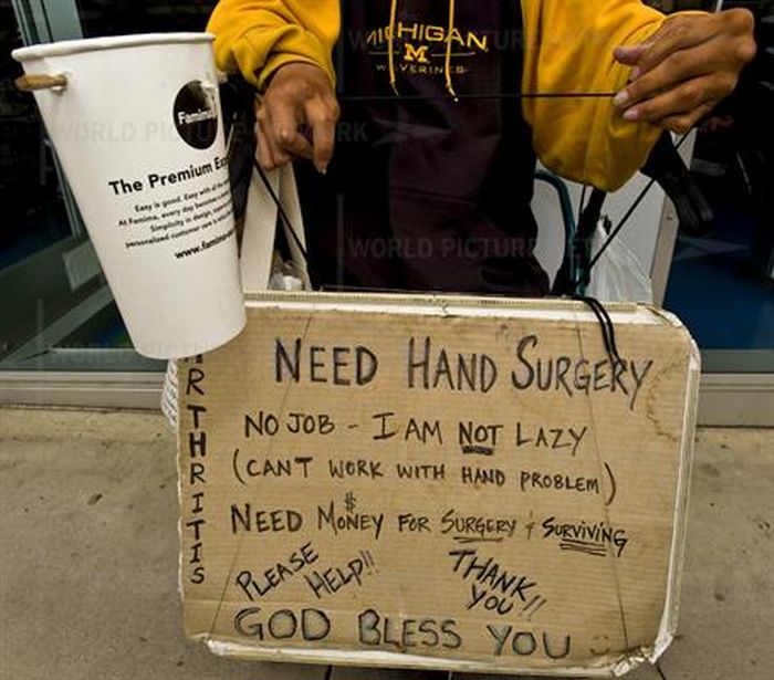 California's Most Creative Panhandlers (23 pics)