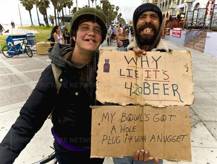 California's Most Creative Panhandlers (23 pics)