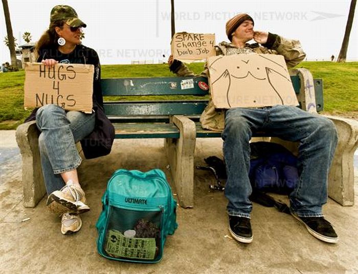 California's Most Creative Panhandlers (23 pics)