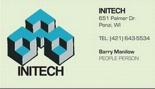 Fictional Business Cards (21 pics)