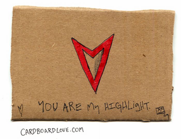 Cardboard Love (88 pics)