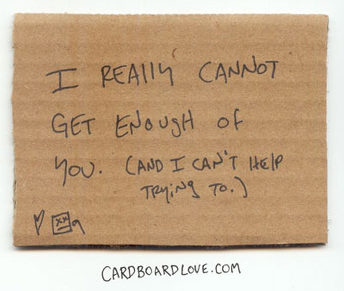 Cardboard Love (88 pics)