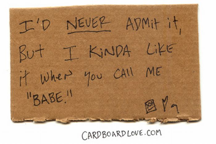 Cardboard Love (88 pics)