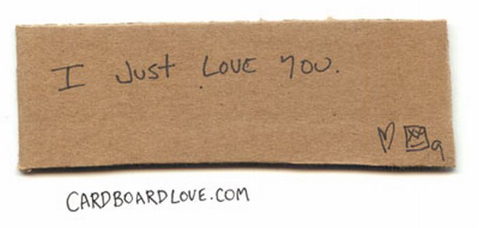 Cardboard Love (88 pics)