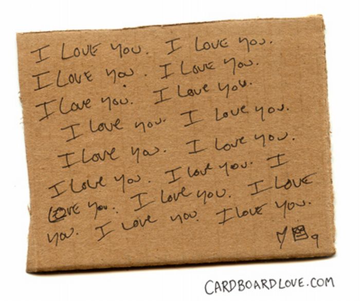 Cardboard Love (88 pics)