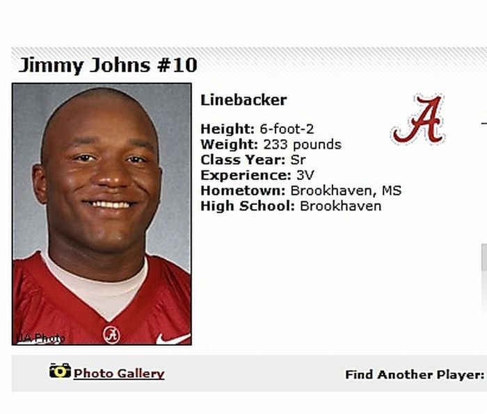 The 30 Funniest Player Names In College Football History (30 pics)