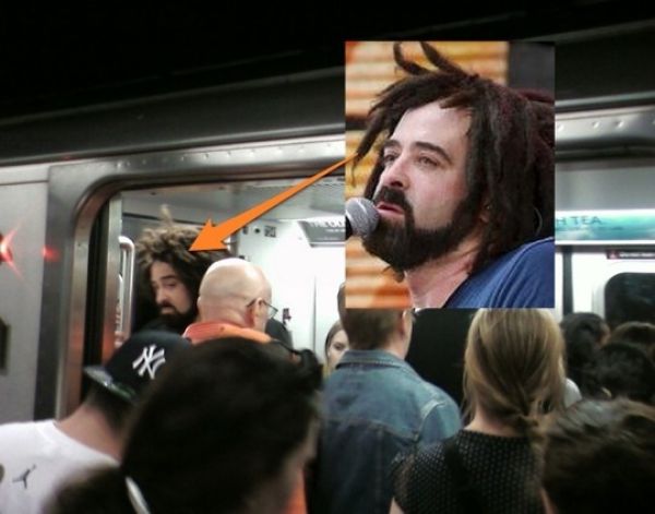 Celebrities in Subway (14 pics)