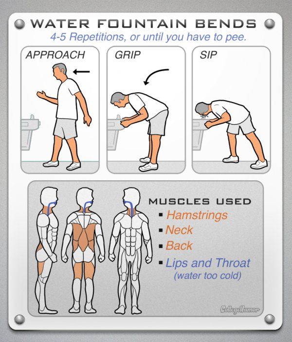 Realistic Gym Workout Diagrams (7 pics)