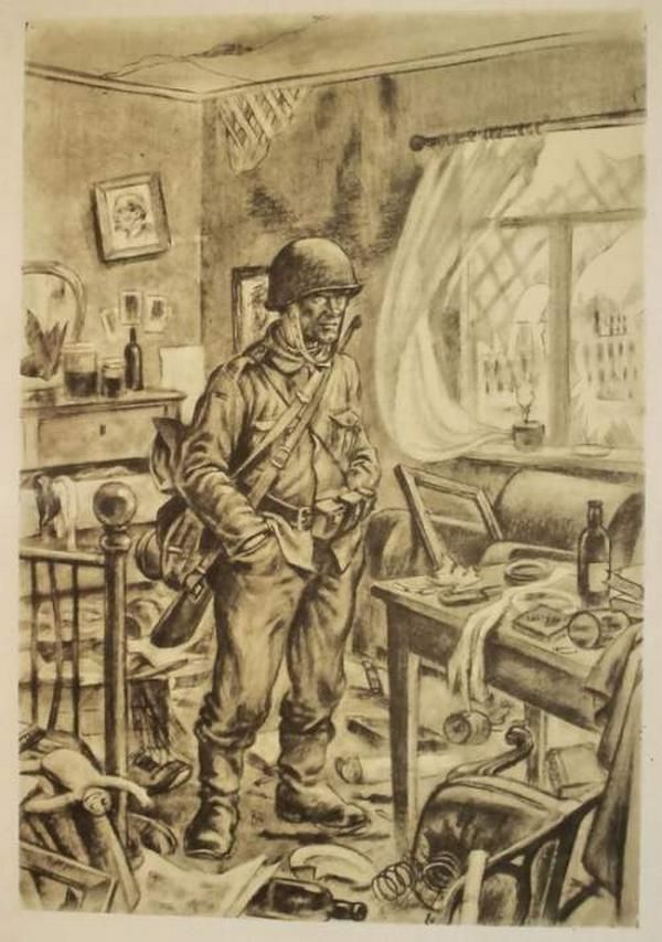 WWII Pencil Drawings (12 pics)
